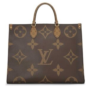 Beautiful two-toned Louis Vuitton On The Go Large Purse